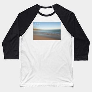 Abstract seaside image Baseball T-Shirt